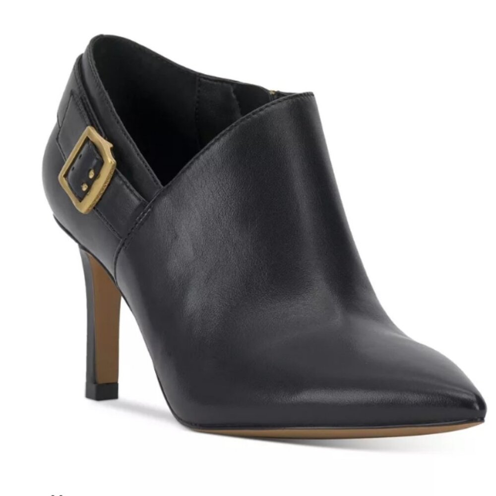 NWOT - Vince Camuto Kreitha Pointed-Toe Buckled Dress Booties - NWOT